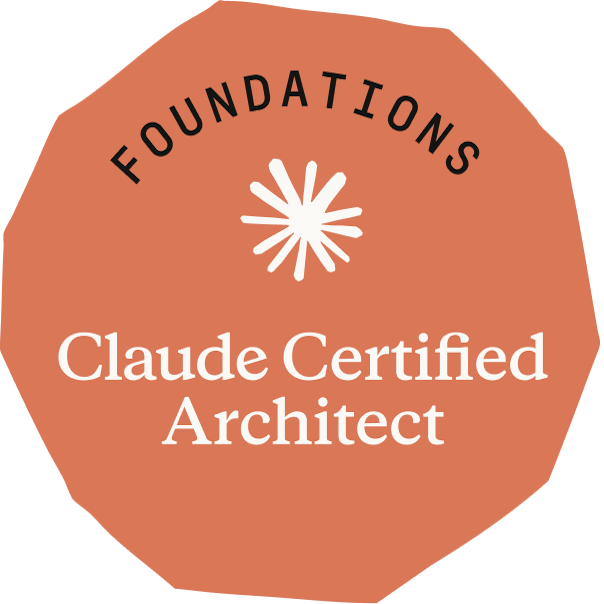 Claude Certified Architect - Foundations credential badge